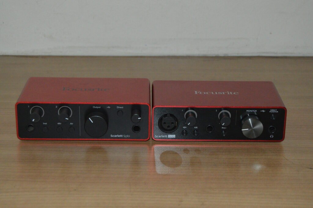 focusrite solo 4th gen 7