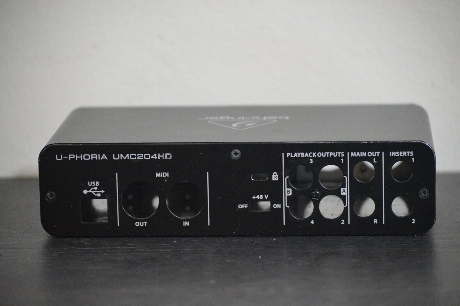 Used Behringer UMC204HD Housing Replacement Part 2 Used Behringer UMC204HD Housing Replacement Part - Image 2